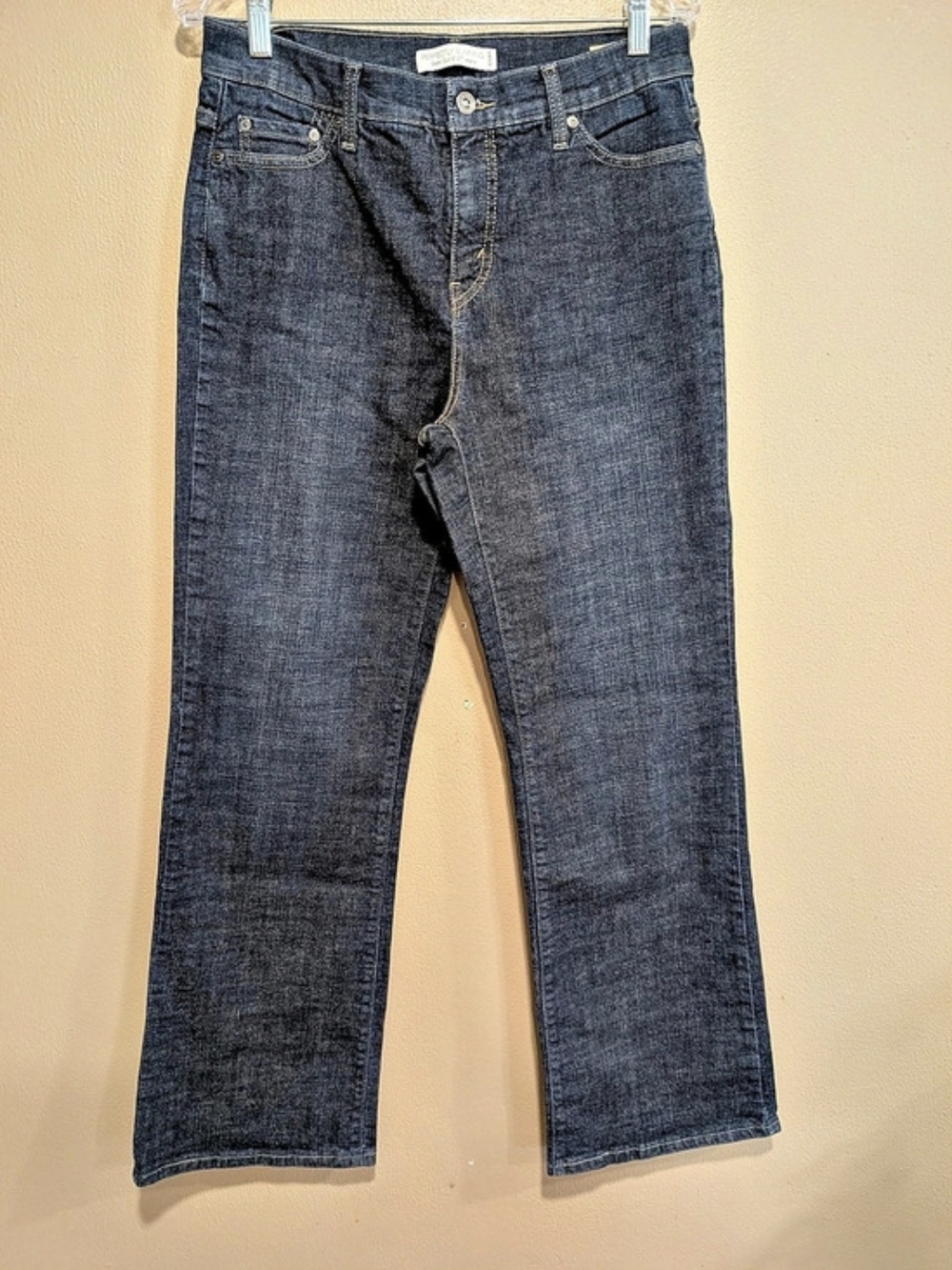Levi's Perfectly Slimming Boot Cut 512 Jeans Boot Cut Jeans in Blue Waist 12